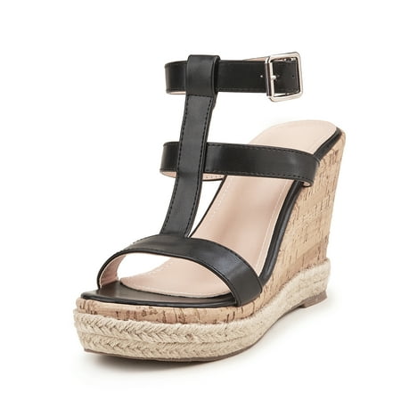 Women‘s Wedge Heeled Sandals Open Toe Ankle Strap Sandals With Adjustable Buckle Solid Color Platform Sandals 
Women‘s Wedge Heeled Sandals Open Toe Ankle Strap Sandals With Adjustable Buckle Solid Color Platform Sandals