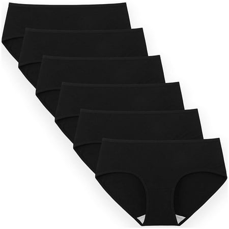 EHTMSAK 6 Pcs Invisible Underwear for Women Panties Low Rise Seamless Briefs Stretch Comfort Hipster Black XL
EHTMSAK 6 Pcs Invisible Underwear for Women Panties Low Rise Seamless Briefs Stretch Comfort Hipster Black XL