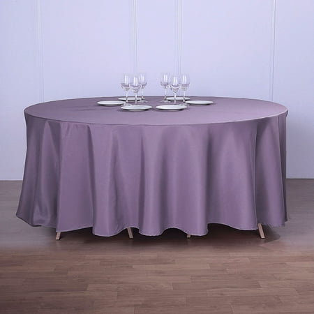 Efavormart 120 Wholesale Round Tablecloth Polyester Round Table Linens For Wedding Party Banquet Restaurant - VIOLET AMETHYST
Efavormart 120 Wholesale Round Tablecloth Polyester Round Table Linens For Wedding Party Banquet Restaurant - VIOLET AMETHYST