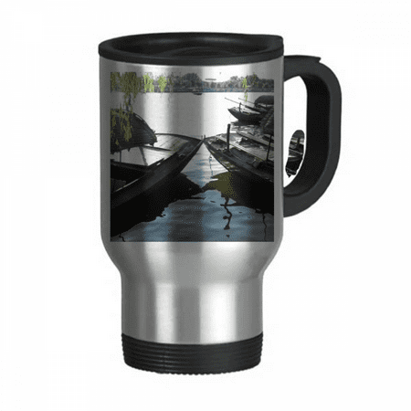 Two Boat Together Art Deco Fashion Travel Mug Flip Lid Stainless Steel Cup Car Tumbler Thermos
Two Boat Together Art Deco Fashion Travel Mug Flip Lid Stainless Steel Cup Car Tumbler Thermos
