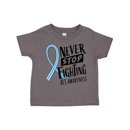 Inktastic Never Stop Fighting ALS Awareness Gift Toddler Boy or Toddler Girl T-Shirt
Inktastic Never Stop Fighting ALS Awareness Gift Toddler Boy or Toddler Girl T-Shirt