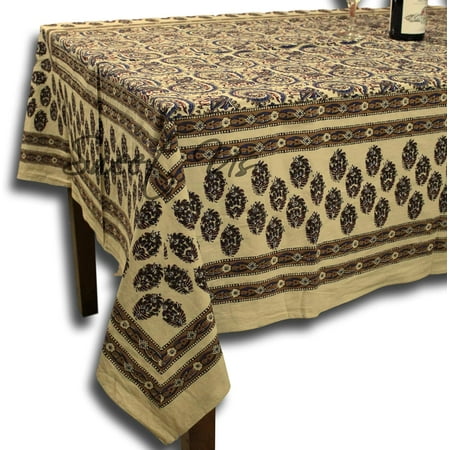 Cotton Hand Block Print Floral Tablecloth Rectangular Tablecloth For Square Tables Tablecloth Round (Beige Blue Square 60 X 60 Inches)
Cotton Hand Block Print Floral Tablecloth Rectangular Tablecloth For Square Tables Tablecloth Round (Beige Blue Square 60 X 60 Inches)