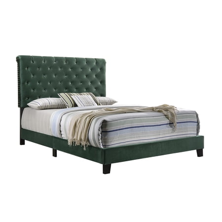 Coaster Warner Traditional Green Queen Bed 310043Q