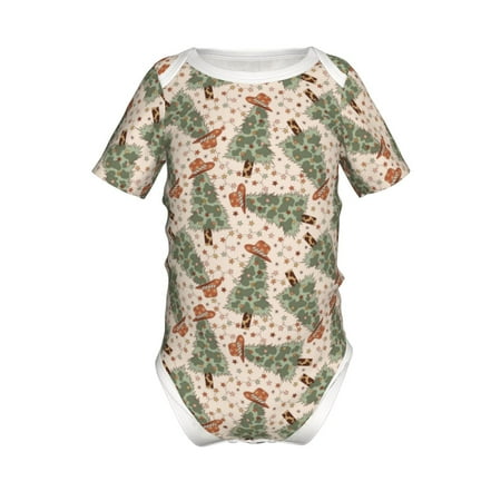Adobk Cowboy Christmas Trees Print Baby Climbing Clothes Jumpsuit Rompers Classic Rompers Child Short sleeve Bodysuits-6 Months
Adobk Cowboy Christmas Trees Print Baby Climbing Clothes Jumpsuit Rompers Classic Rompers Child Short sleeve Bodysuits-6 Months