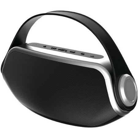 Sylvania Boom Box Sp233 Speaker System - Portable - Battery Rechargeable - Wireless Speaker (s) - Black - Bluetooth - Handle, Hands-free Profile (hfp) , Microphone, Wireless Audio Stream (sp233black)