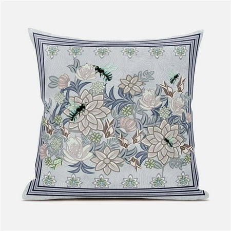 Amrita Sen Designs CAPL722FSDS-ZP-16x16 16 x 16 in. Honeybee on Flower Suede Zippered Pillow with Insert - Multi Color
Amrita Sen Designs CAPL722FSDS-ZP-16x16 16 x 16 in. Honeybee on Flower Suede Zippered Pillow with Insert - Multi Color
