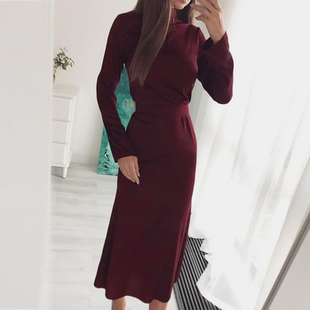 Fall Decorations Clearance Juebong Women s Temperament Belt Long Dress Turtleneck Long Sleeve Shirt Dress Girls Fashion Dressy High Neck Party Club Belt Blouse Dresses
Fall Decorations Clearance Juebong Women s Temperament Belt Long Dress Turtleneck Long Sleeve Shirt Dress Girls Fashion Dressy High Neck Party Club Belt Blouse Dresses