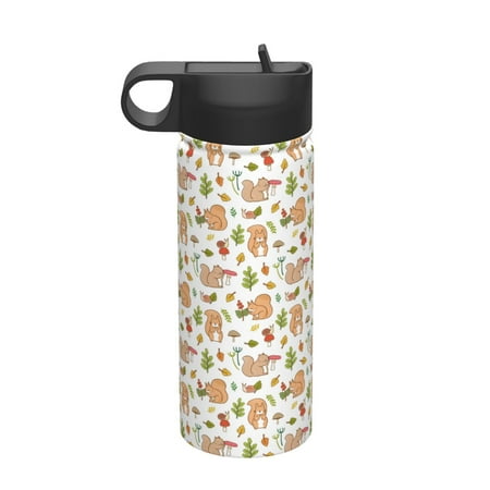 Tideii Squirrel And Mushroom for 18OZ Insulated Space Bottle Stainless Steel Water Cup with Straw Suitable for Outdoor Sports Unisex
Tideii Squirrel And Mushroom for 18OZ Insulated Space Bottle Stainless Steel Water Cup with Straw Suitable for Outdoor Sports Unisex