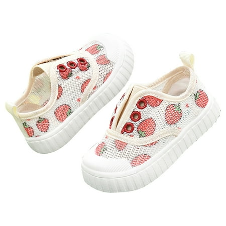 Otqutp Baby Running Shoes Sneakers For Boys Girls Baby Strawberry Pattern Printing Soft Bottom Non Slip Mesh Toddler Shoes
Otqutp Baby Running Shoes Sneakers For Boys Girls Baby Strawberry Pattern Printing Soft Bottom Non Slip Mesh Toddler Shoes