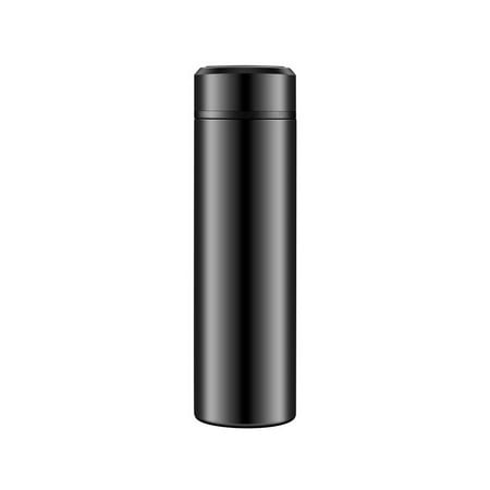 Stainless Steel 500ml Vacuum Cup Portable Reusable Washable Replacement Solid Color Digital Display Flask School Water Bottle Black
Stainless Steel 500ml Vacuum Cup Portable Reusable Washable Replacement Solid Color Digital Display Flask School Water Bottle Black