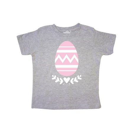 Inktastic Easter Pink Decorated Egg Gift Toddler Toddler Girl T-Shirt
