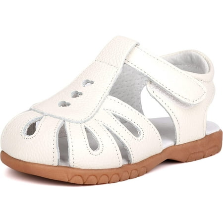 Girls Genuine Leather Soft Closed Toe Princess Flat Shoes Summer Sandals(Toddler/Little Kid)
Girls Genuine Leather Soft Closed Toe Princess Flat Shoes Summer Sandals(Toddler/Little Kid)