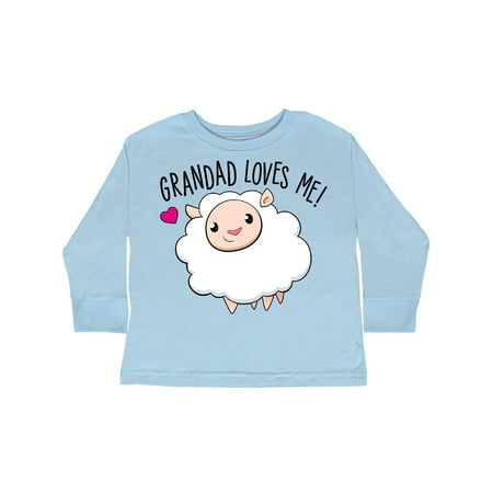 Inktastic Grandad Loves Me- cute sheep Gift Toddler Boy or Toddler Girl Long Sleeve T-Shirt
Inktastic Grandad Loves Me- cute sheep Gift Toddler Boy or Toddler Girl Long Sleeve T-Shirt