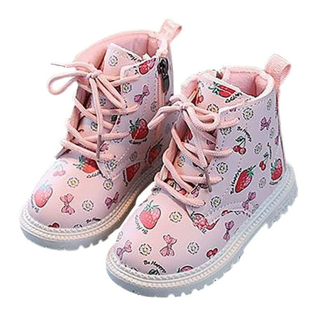 Sweetheart Strawberry Leather Plush Girls Warm Boots British Fashionable Non Slip Short Boots Red 27
Sweetheart Strawberry Leather Plush Girls Warm Boots British Fashionable Non Slip Short Boots Red 27