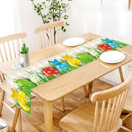 Xubond Home Decor Easter Table Flag Holiday Bunny Egg Little Printed Vintage Decor Linen Tablecloth Home Decorations Banner Easter Custom Banner
Xubond Home Decor Easter Table Flag Holiday Bunny Egg Little Printed Vintage Decor Linen Tablecloth Home Decorations Banner Easter Custom Banner