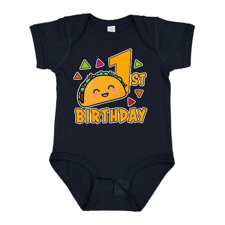Inktastic 1st Birthday with Taco and Confetti Gift Baby Boy or Baby Girl Bodysuit
Inktastic 1st Birthday with Taco and Confetti Gift Baby Boy or Baby Girl Bodysuit