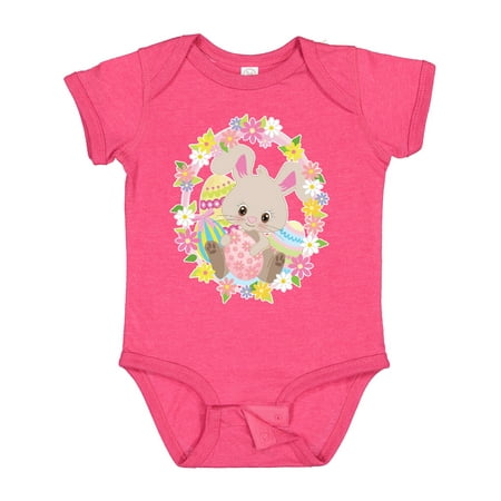 Inktastic Easter Bunny with Flowers and Easter Eggs Gift Baby Boy or Baby Girl Bodysuit
Inktastic Easter Bunny with Flowers and Easter Eggs Gift Baby Boy or Baby Girl Bodysuit