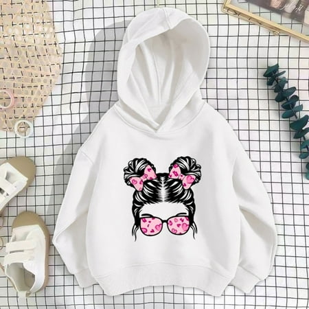 Hotiary Toddler Kids’ Little Girl Pattern Long Sleeved Casual Hoodie Spring and Autumn Thin Hooded Pullover for Girls 2-10 Years Old
Hotiary Toddler Kids’ Little Girl Pattern Long Sleeved Casual Hoodie Spring and Autumn Thin Hooded Pullover for Girls 2-10 Years Old