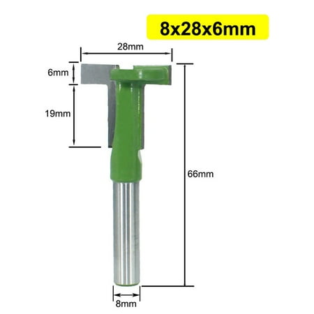 Goodhd 8mm Shank T-Slot Hard alloy Woodworking Router Bit Milling Cutter Tools for Wood
Goodhd 8mm Shank T-Slot Hard alloy Woodworking Router Bit Milling Cutter Tools for Wood