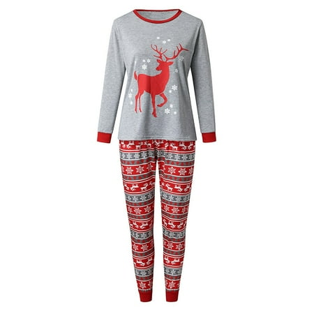 Soft Fabric Parent-Child Wear Dress Christmas Women Deer Print Long Sleeve Tops+Pants Xmas Family Clothes Pajamas
Soft Fabric Parent-Child Wear Dress Christmas Women Deer Print Long Sleeve Tops+Pants Xmas Family Clothes Pajamas