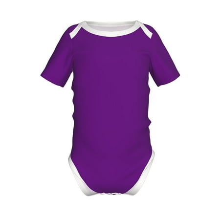 Lukts Purple Print Baby Short Sleeve Romper Onesie for Newborn Baby Boys and Girls-12 Months
Lukts Purple Print Baby Short Sleeve Romper Onesie for Newborn Baby Boys and Girls-12 Months