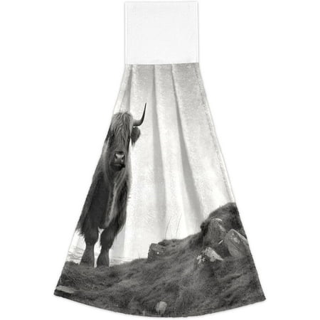 Anyway.go Highland Cow Kitchen Hanging Hand Towel Set of 2 with Magic Stickers Soft Absorbent for Kitchen Bathroom Room Decor 18.2x14in
Anyway.go Highland Cow Kitchen Hanging Hand Towel Set of 2 with Magic Stickers Soft Absorbent for Kitchen Bathroom Room Decor 18.2x14in