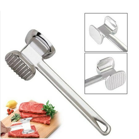 Aluminum Alloy Kitchen Gadget Multifunctional Meat Hammer Double Sided Loose Tenderizers Portable Steak Pork Tools 1pc Drop Shipping
Aluminum Alloy Kitchen Gadget Multifunctional Meat Hammer Double Sided Loose Tenderizers Portable Steak Pork Tools 1pc Drop Shipping