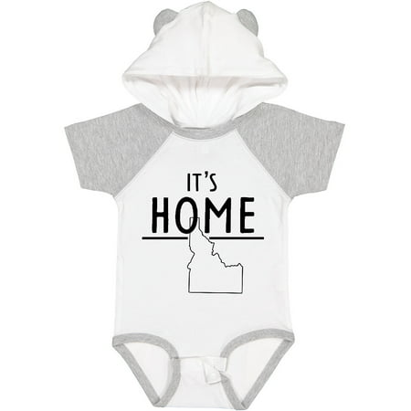 Inktastic It s Home- State of Idaho Outline Gift Baby Boy or Baby Girl Bodysuit
