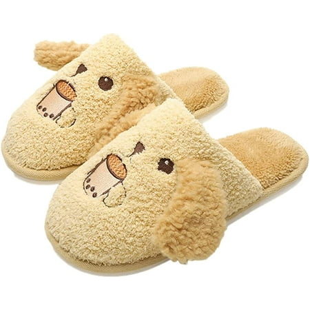 DanceeMangoo Fluffy Cute Dog House Slippers for Women Men Trendy Soft Furry Faux Fur Warm Anti-skip Shoes Indoor Home
DanceeMangoo Fluffy Cute Dog House Slippers for Women Men Trendy Soft Furry Faux Fur Warm Anti-skip Shoes Indoor Home