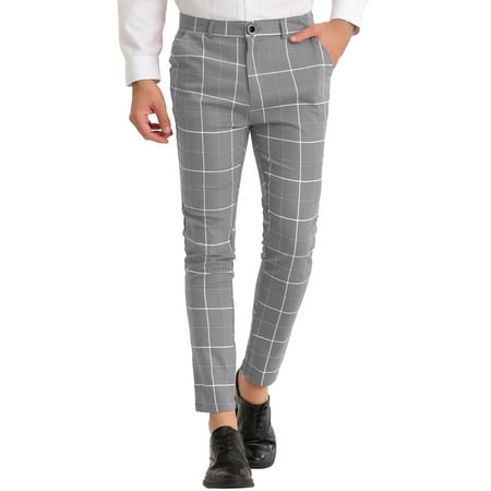 Lars Amadeus Men s Dress Plaid Slim Fit Flat Front Business Checked Trousers
Lars Amadeus Men s Dress Plaid Slim Fit Flat Front Business Checked Trousers