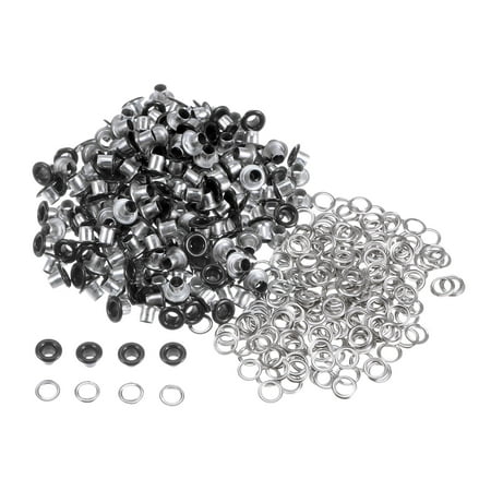 200set Grommets Kit Metal Eyelets 3mm Grommet Tool for Shoes Clothes Belt Bag DIY Project Black
200set Grommets Kit Metal Eyelets 3mm Grommet Tool for Shoes Clothes Belt Bag DIY Project Black