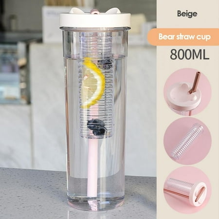 Sports Water Bottle with Filter and Straw Portable Large Capacity Cup for Gym and Outdoor
Sports Water Bottle with Filter and Straw Portable Large Capacity Cup for Gym and Outdoor