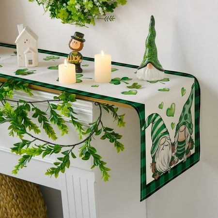 TWIFER St. Patricks Day Decor Decorative Table Banner Fashion Doily Tablecloth Winter Festival Kitchen Dining Room Family Table Decor
TWIFER St. Patricks Day Decor Decorative Table Banner Fashion Doily Tablecloth Winter Festival Kitchen Dining Room Family Table Decor