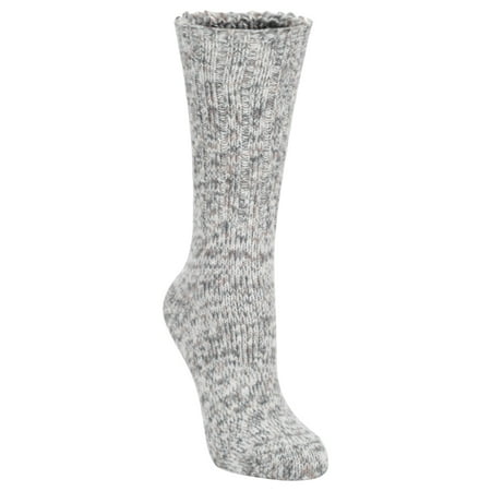 World s Softest Women s One Size Rocky Ragg Knit Crew Socks