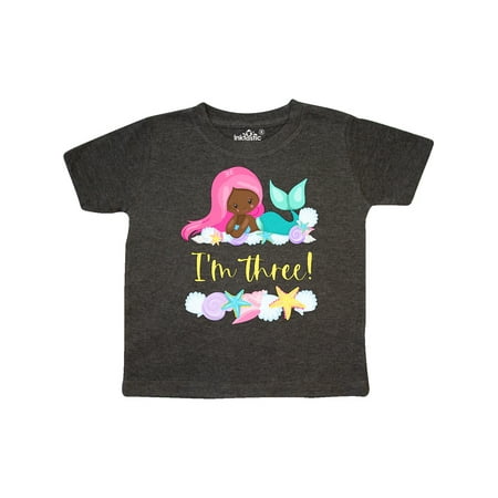 Inktastic I m 3 Mermaid with Pink Hair and Shells Gift Toddler Boy or Toddler Girl T-Shirt
Inktastic I m 3 Mermaid with Pink Hair and Shells Gift Toddler Boy or Toddler Girl T-Shirt