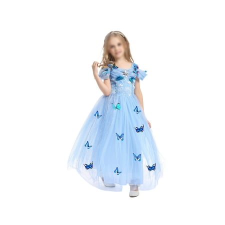 RUEWEY Kid Girls Princess Dress Butterfly Pattern Tulle Dress Off Shoulder Wedding Party Dress
RUEWEY Kid Girls Princess Dress Butterfly Pattern Tulle Dress Off Shoulder Wedding Party Dress
