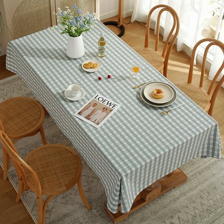 Capreze Table Cloths Washable Tablecloths Plaid Decorative Tablecloth Covers Cotton Linen Home Decor Luxury Oil-Proof Gray Green 140*200cm
Capreze Table Cloths Washable Tablecloths Plaid Decorative Tablecloth Covers Cotton Linen Home Decor Luxury Oil-Proof Gray Green 140*200cm