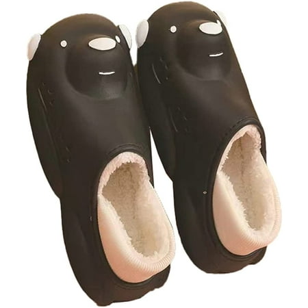 PIKADINGNIS Women Men Fluffy Fur Lining Soft Cozy House Slippers Trendy Cute Bear Anti-skip Shoes Indoor Outdoor
PIKADINGNIS Women Men Fluffy Fur Lining Soft Cozy House Slippers Trendy Cute Bear Anti-skip Shoes Indoor Outdoor
