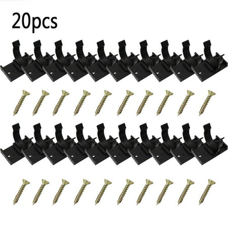 10/20Pcs Kitchen Adjustable Cabinet Leg Clips Plastic Detachable Plinth Brackets