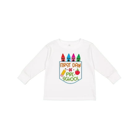 Inktastic 1st Day of Preschool Crayons and Apple Back to School Gift Toddler Boy or Toddler Girl Long Sleeve T-Shirt
Inktastic 1st Day of Preschool Crayons and Apple Back to School Gift Toddler Boy or Toddler Girl Long Sleeve T-Shirt