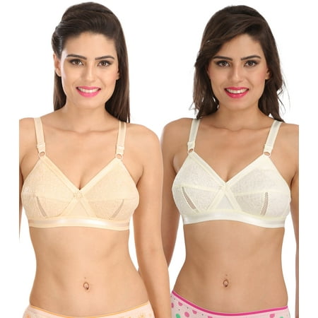 Ossirrio Women s Delicate Everyday Plus Size Cotton Bra Full Coverage Non Wired Non Padded Bra
Ossirrio Women s Delicate Everyday Plus Size Cotton Bra Full Coverage Non Wired Non Padded Bra