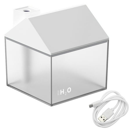 Decor Store Portable USB Rechargeable Air House Humidifier Car Desktop Cool Mist Diffuser
