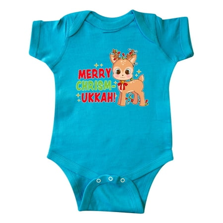 Inktastic Merry Chrismukkah Cute Baby Reindeer with Lights Gift Baby Boy or Baby Girl Bodysuit
Inktastic Merry Chrismukkah Cute Baby Reindeer with Lights Gift Baby Boy or Baby Girl Bodysuit