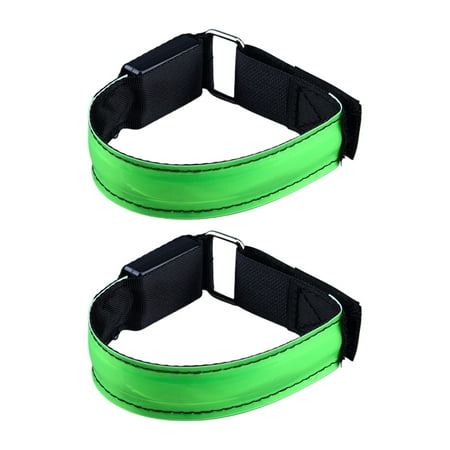 Rechargeable High Visibility LED Wrist Arm Ankle Light Up Bands for Running Night Walking
Rechargeable High Visibility LED Wrist Arm Ankle Light Up Bands for Running Night Walking
