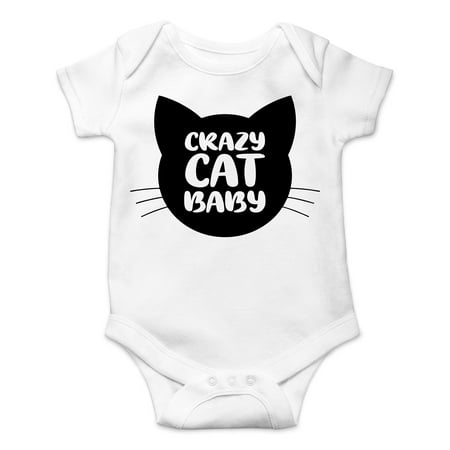 CBTwear Crazy Cat Baby - Funny Pregnancy Gifts For Cat Lovers - Cute Infant One-Piece Baby Bodysuit (6 Months White)
CBTwear Crazy Cat Baby - Funny Pregnancy Gifts For Cat Lovers - Cute Infant One-Piece Baby Bodysuit (6 Months White)