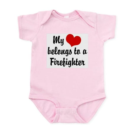 CafePress - My Heart Belongs To A Firefig Infant Bodysuit - Baby Light Bodysuit Size Newborn - 24 Months
CafePress - My Heart Belongs To A Firefig Infant Bodysuit - Baby Light Bodysuit Size Newborn - 24 Months
