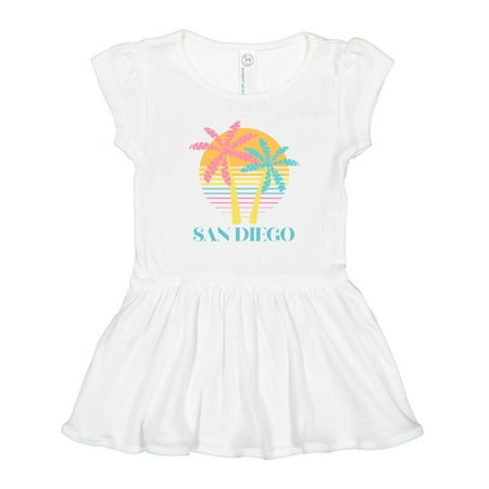 Inktastic San Diego California Beach Vacation Gift Toddler Girl Dress