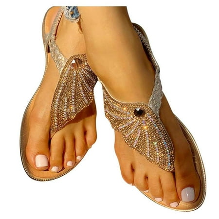 Sandals for Women Flat Women s Ladies Crystal Butterfly Flip Flops Sandals Casual Beach Travel Strappy Sandals Dressy Open Toe Shoes
Sandals for Women Flat Women s Ladies Crystal Butterfly Flip Flops Sandals Casual Beach Travel Strappy Sandals Dressy Open Toe Shoes