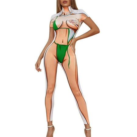 NECHOLOGY Jumpsuits for Women Women s V Neck Long Sleeve Jumpsuit Bodycon Pajamas Bodysuit Romper Easter Jumpsuit Women Pants Green Small
NECHOLOGY Jumpsuits for Women Women s V Neck Long Sleeve Jumpsuit Bodycon Pajamas Bodysuit Romper Easter Jumpsuit Women Pants Green Small