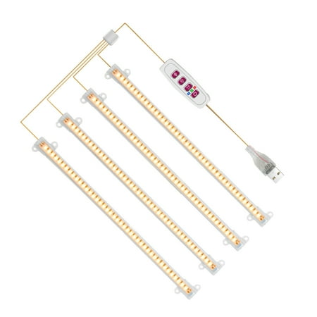 LED Plant Lamp Indoor Full Spectrum Grow Light with Timer Greenhouse Led Bar Light